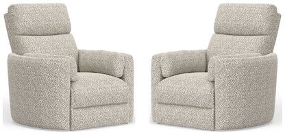 Radius - Power Swivel Glider Recliner (Set of 2)