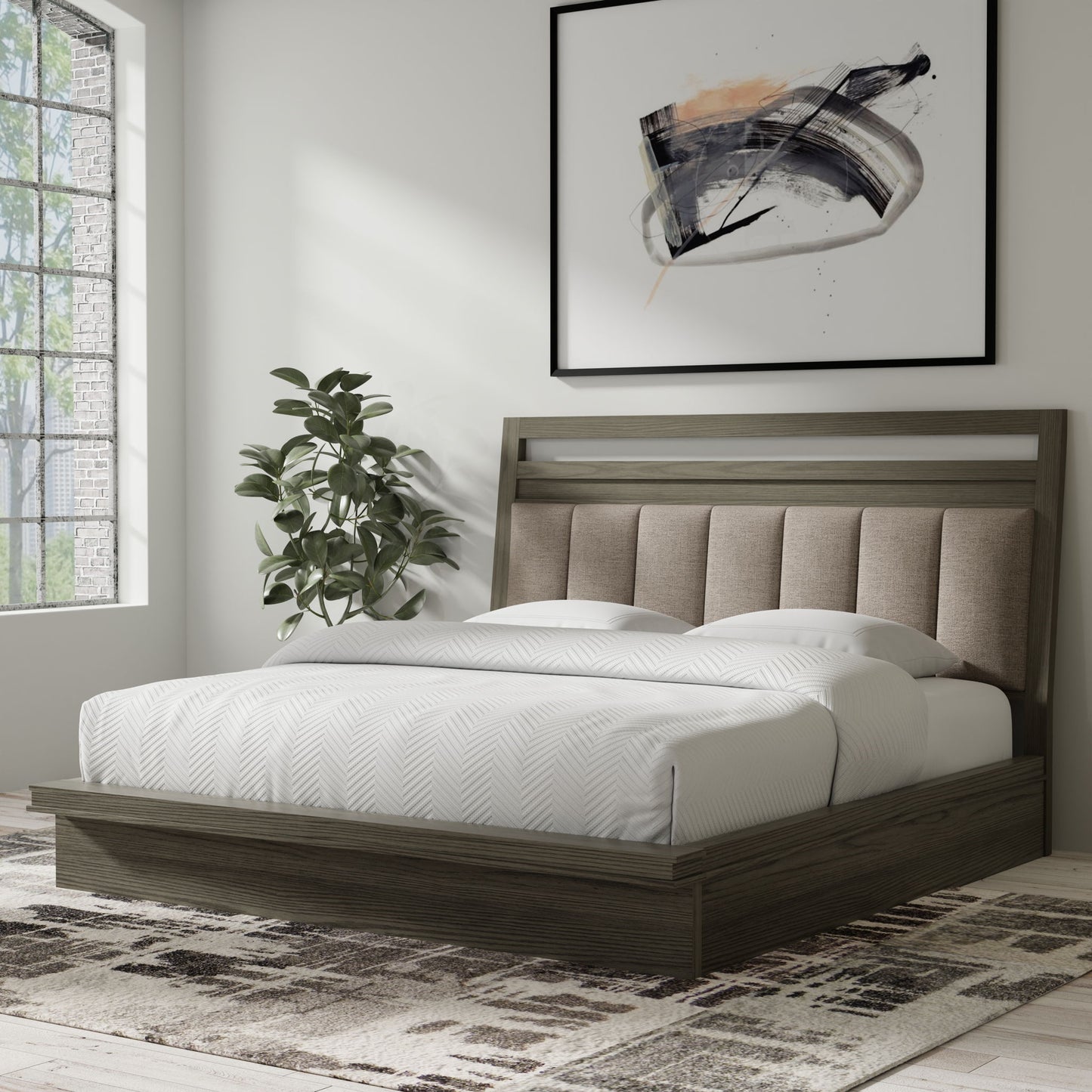 Pure Modern Bedroom - Platform Bed