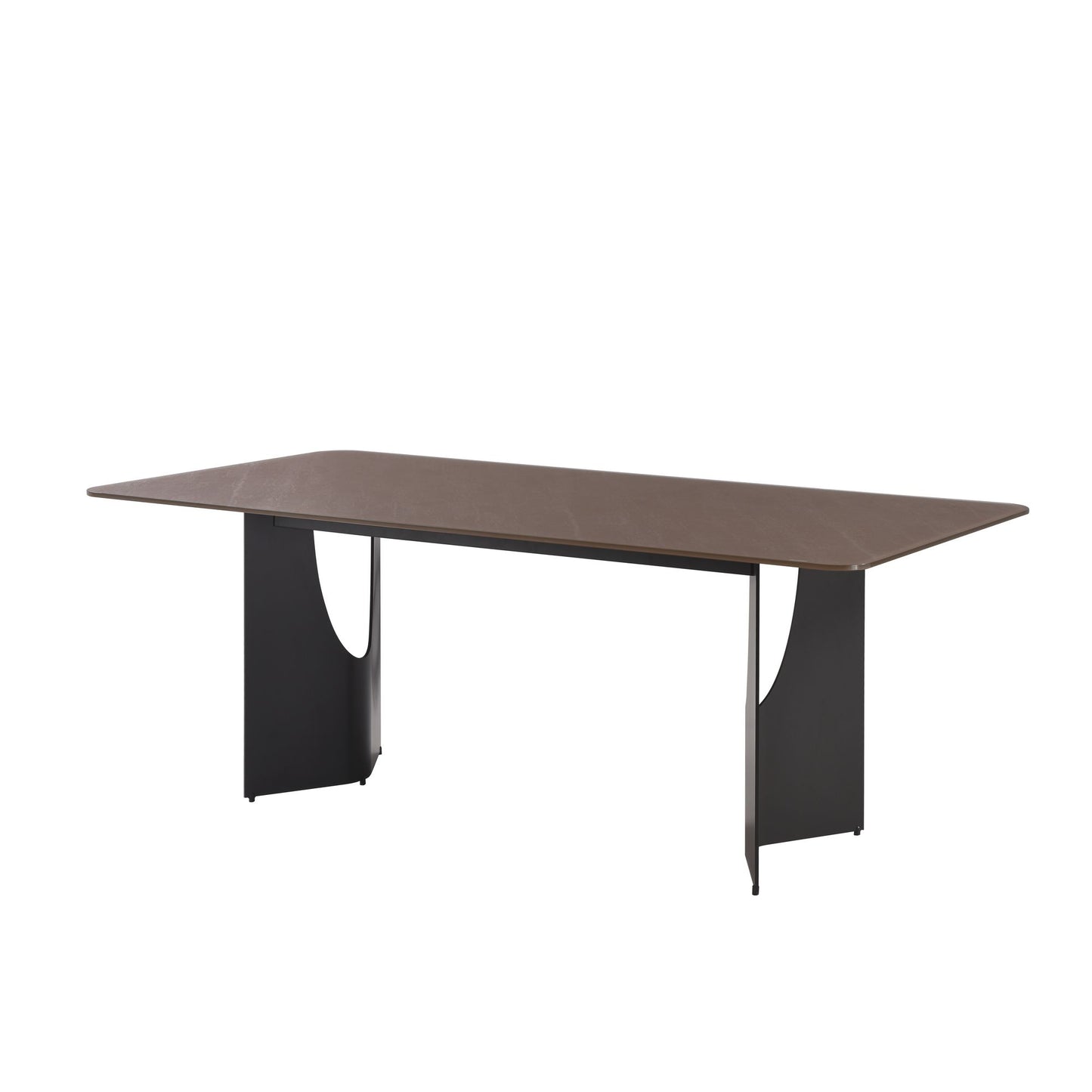 Zoey - Rectangular Dining Table - Maroon