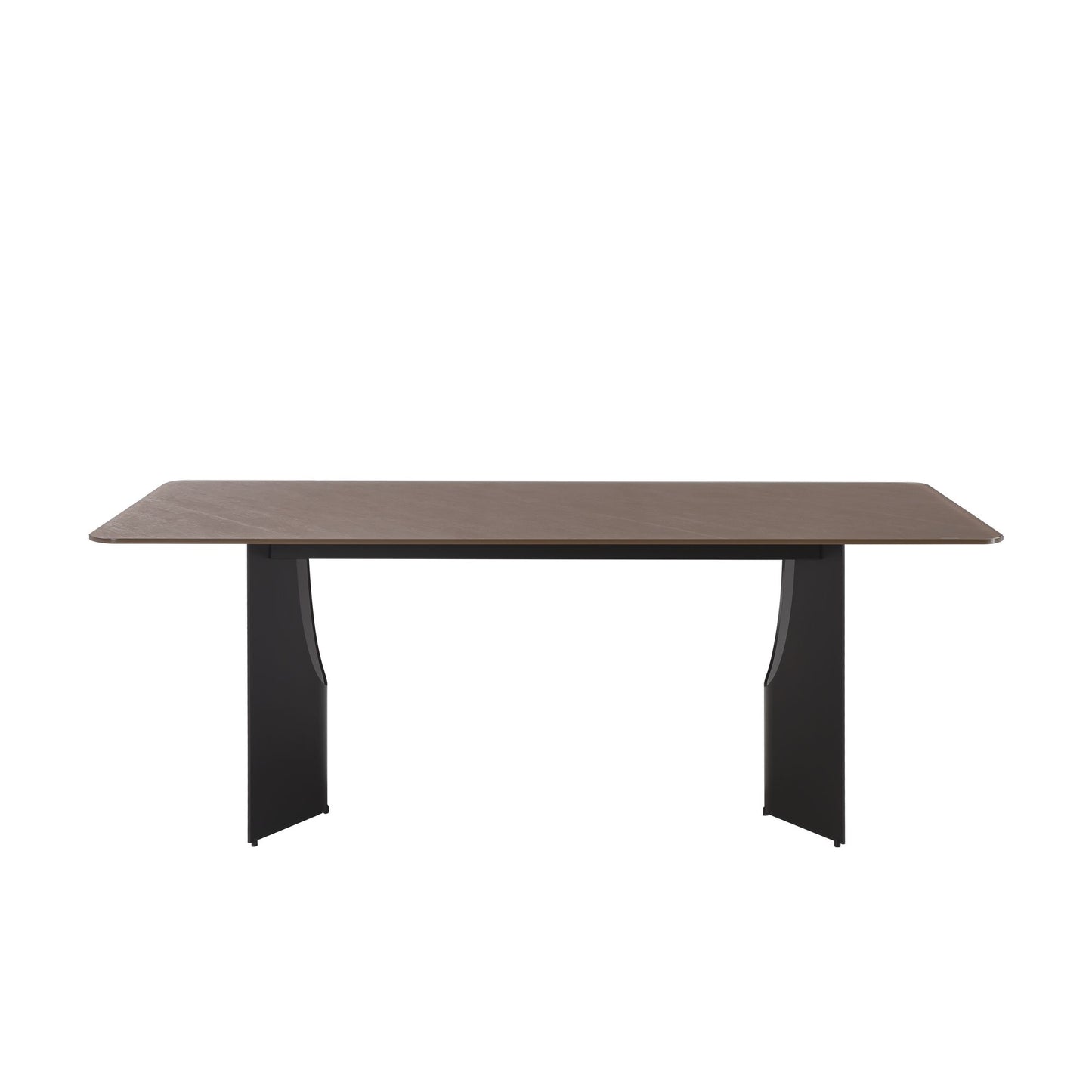 Zoey - Rectangular Dining Table - Maroon