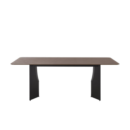 Zoey - Rectangular Dining Table - Maroon