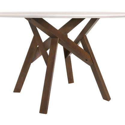 Venus - Round Mid-Century Modern Dining Table