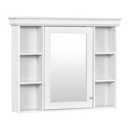 Wall Mounted Bathroom Storage Cabinet With Mirror Door