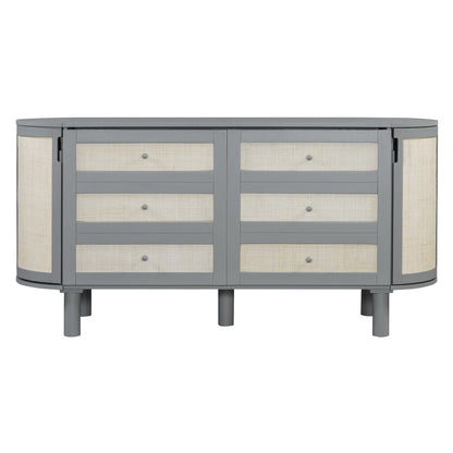Murphy Bed With Hidden Storage & Modern Woven Design