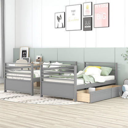 Bunk Bed With 2 Drawers