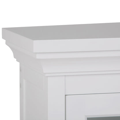Avington - 2 Door Wall Cabinet With Cubbies - Pure White