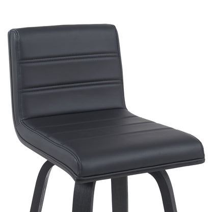 Vienna - Swivel Bar Stool - Black Base