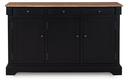 Wildenauer - Brown / Black - Dining Room Buffet