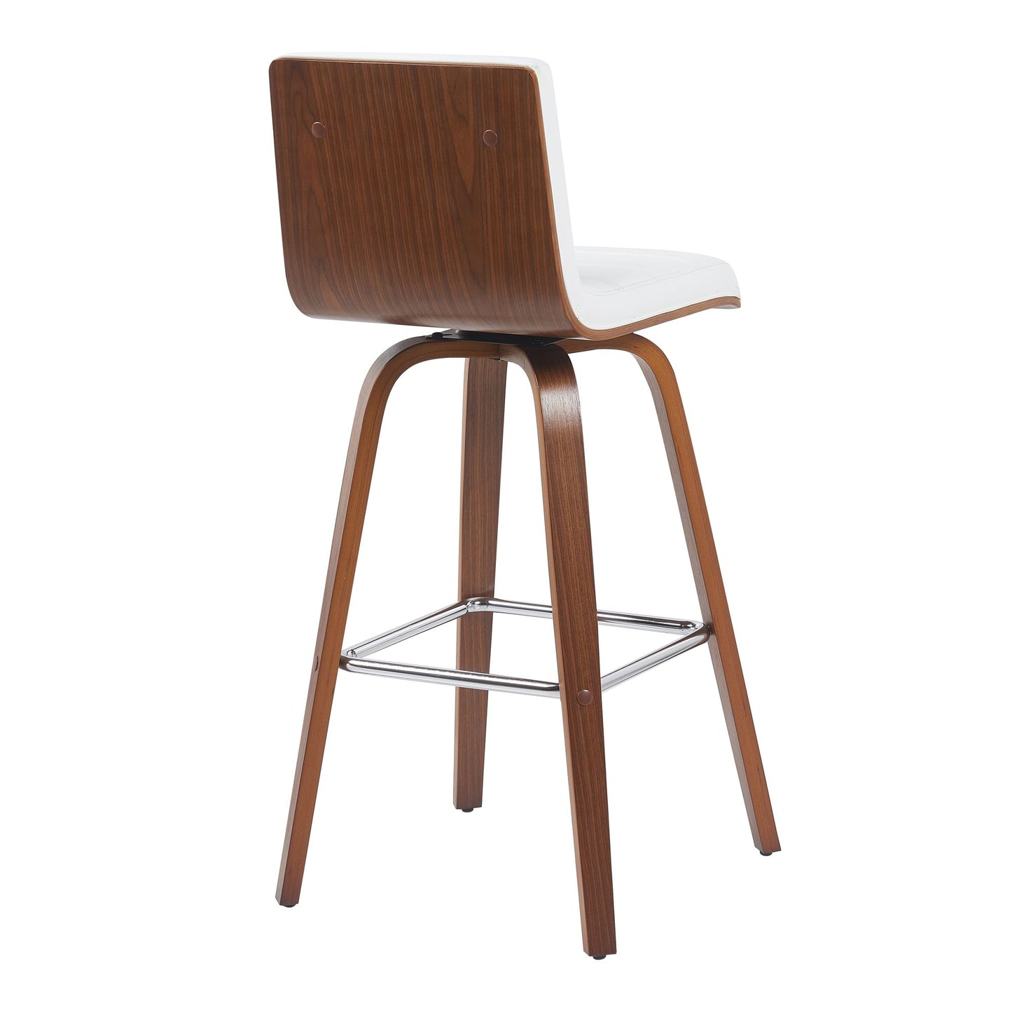 Vienna - Swivel Bar Stool - Walnut Base