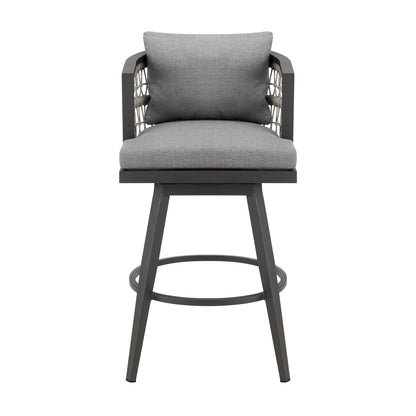 Zella - Outdoor Patio Swivel Bar Stool