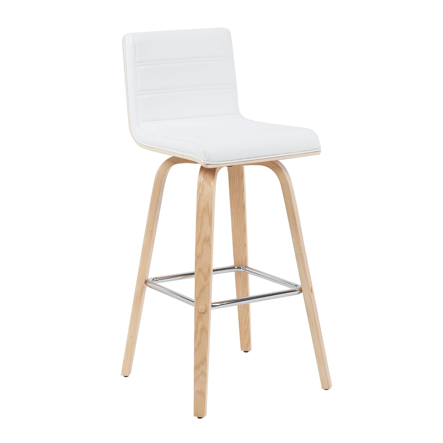 Vienna - Swivel Bar Stool - Light Brown Base