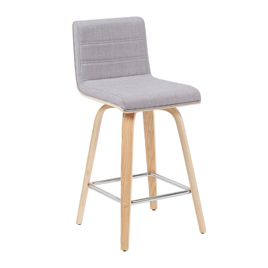 Vienna - Swivel Bar Stool - Light Brown Base
