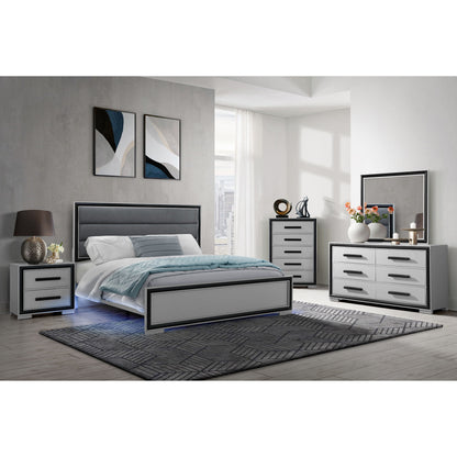 Adelaide - Bed With LED