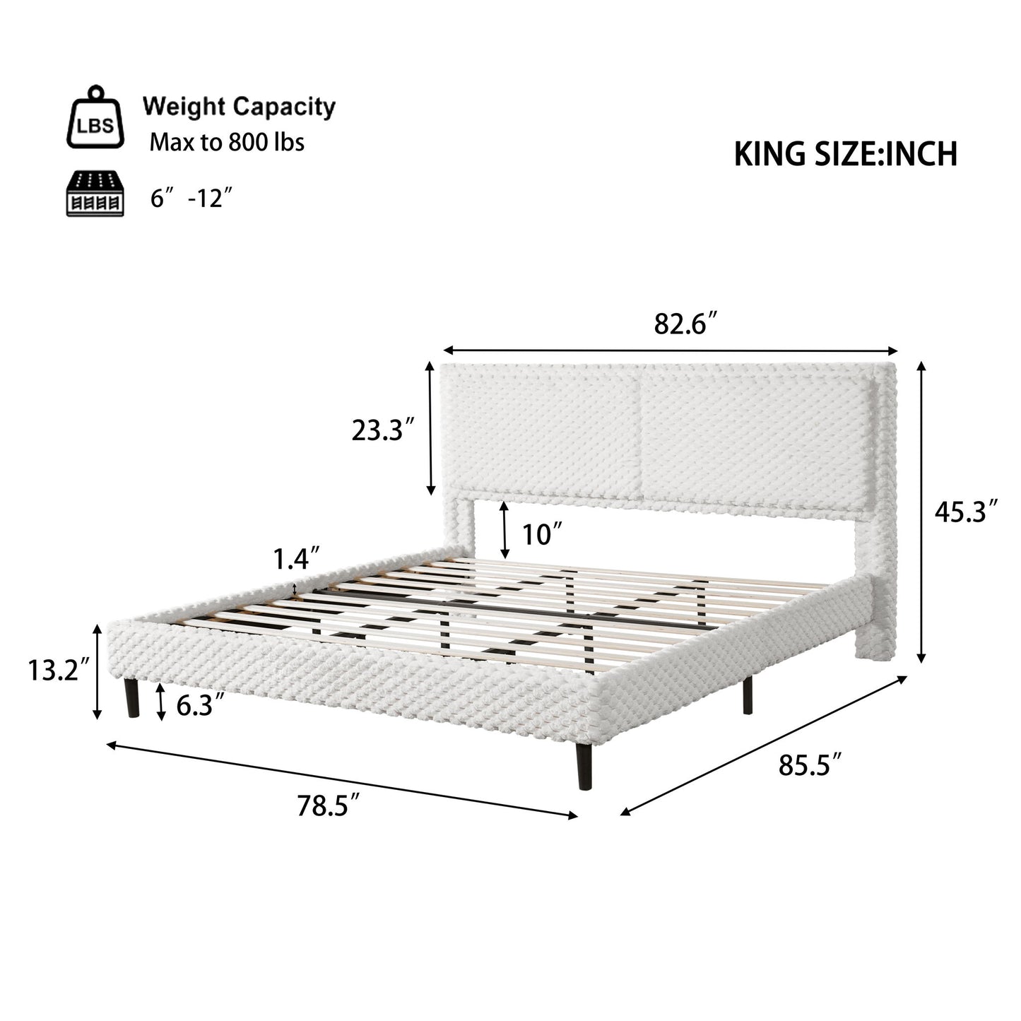 Soft Bed Comfortable Backrest For Bedroom