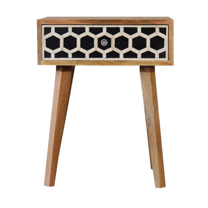 Inlay - Bone Inlay Drawer Nightstand