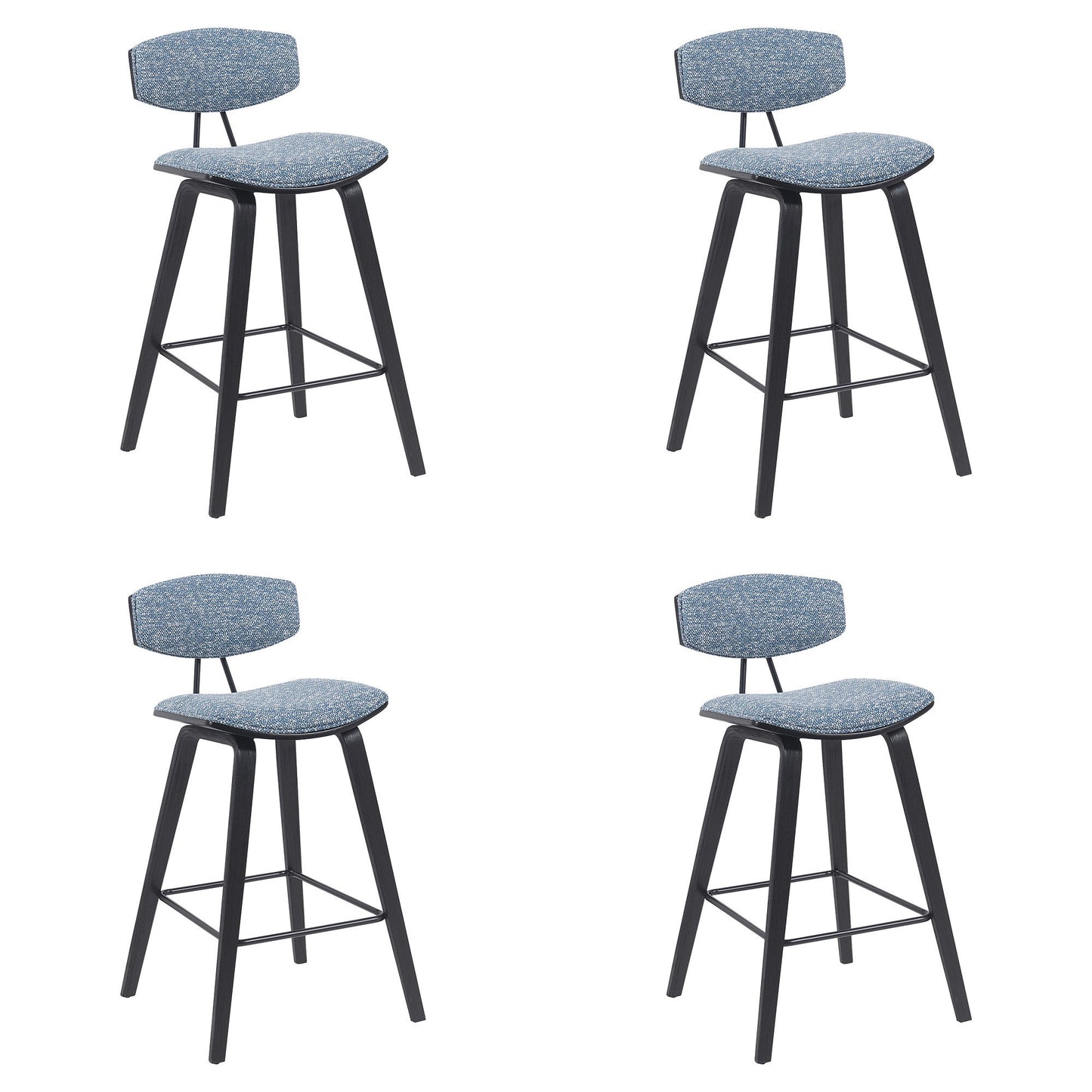 Fox - Mid-Century Modern Counter Stool
