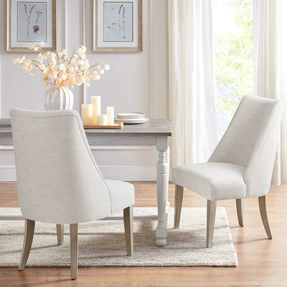Comfortable Dining Chair Upholstered (Set of 2)
