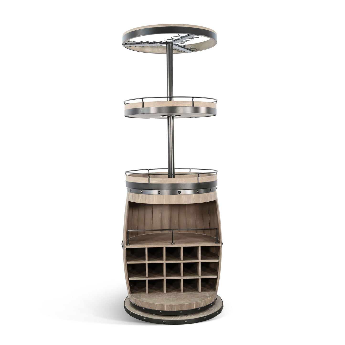 Barrel Bar With Swivel - Wheat