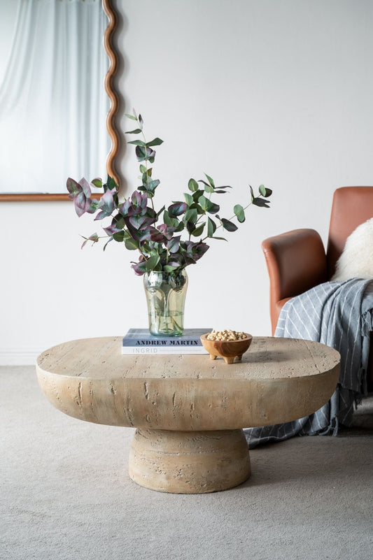 Organic Design Oval Coffee Table