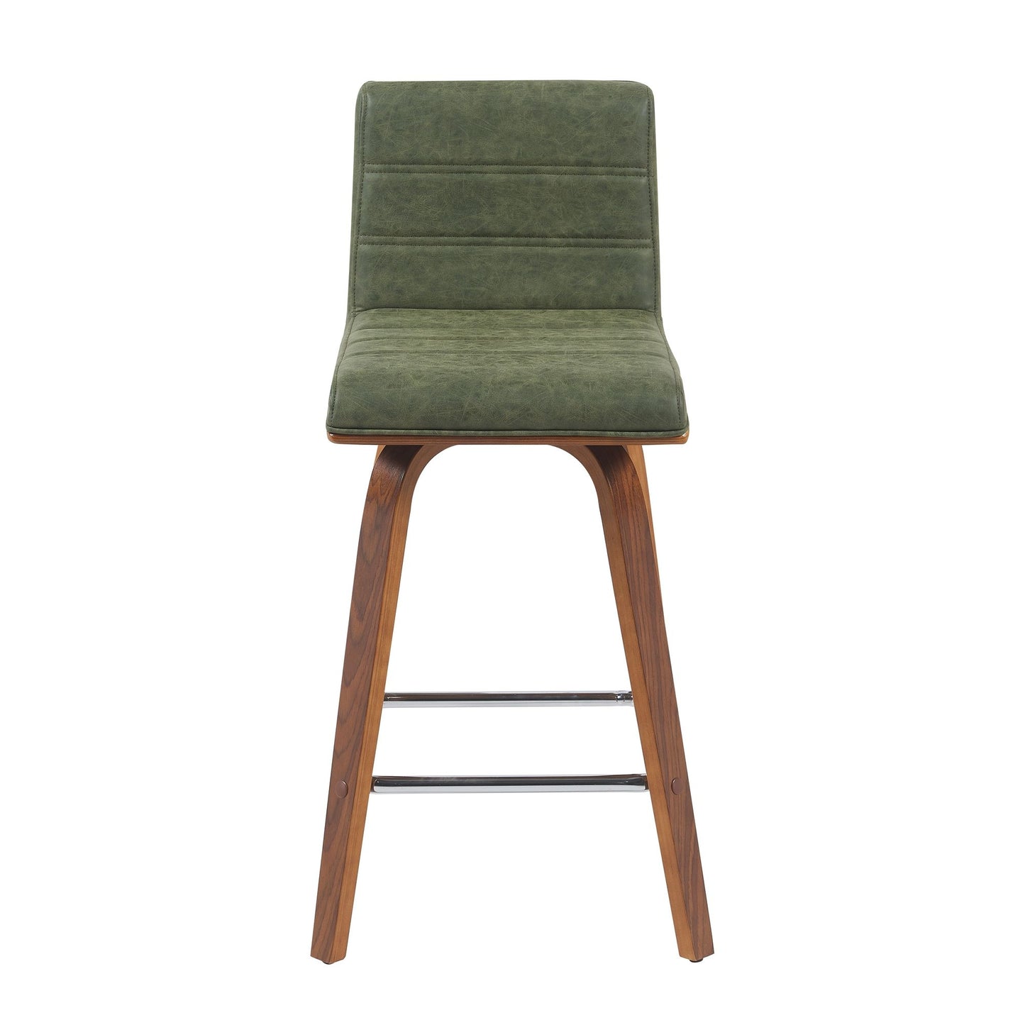 Vienna - Swivel Bar Stool - Walnut Base