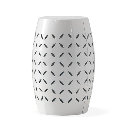 Lilac - Lace Cut Side Table, Compact Design