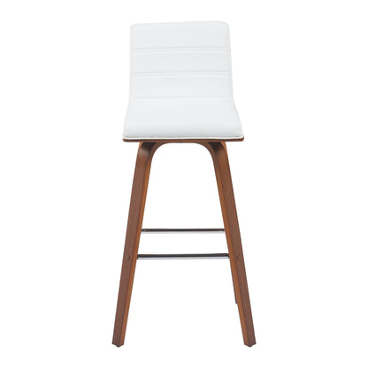 Vienna - Swivel Bar Stool - Walnut Base