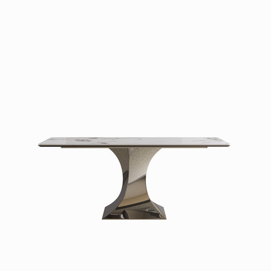 Modern Rectangular Dining Table With Chairs