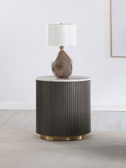 Jason - Round Marble Top Table