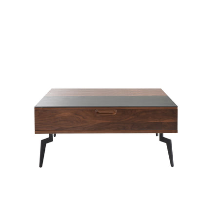 Zola - Square Lift-Top Coffee Table - Walnut