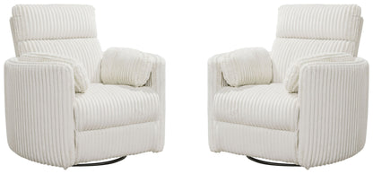 Radius - Power Swivel Glider Recliner (Set of 2)