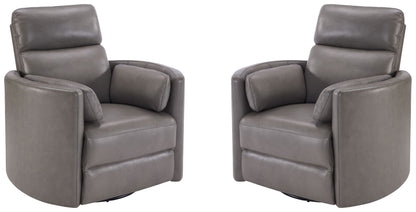 Radius - Cordless Power Swivel Glider Recliner (Set of 2)