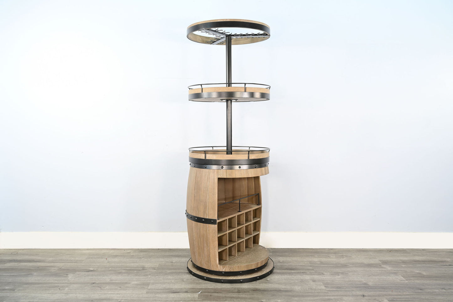 Barrel Bar With Swivel - Wheat