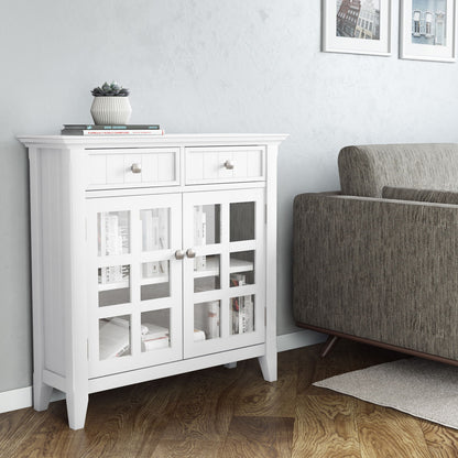 Acadian - Handcrafted Entryway Storage Cabinet