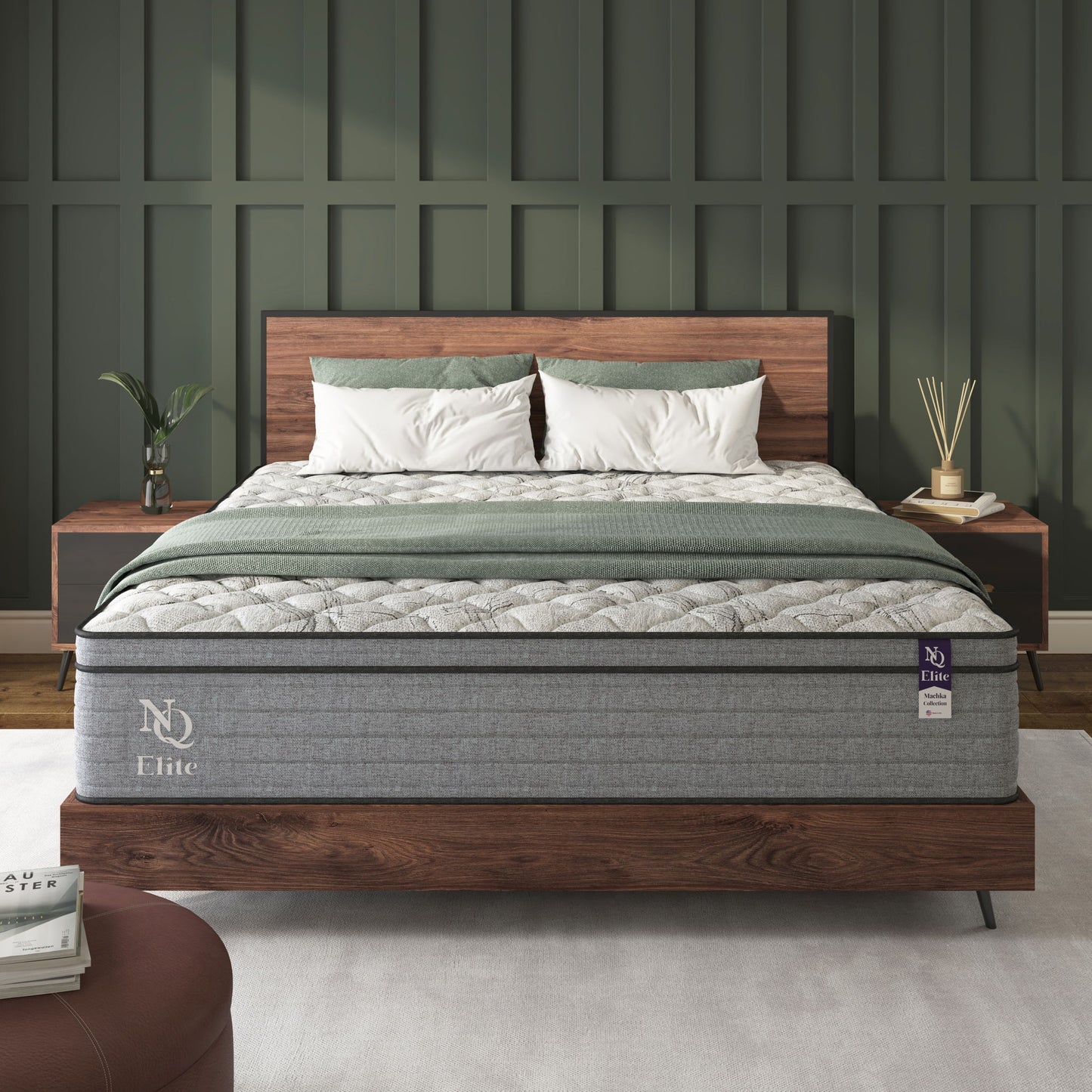 Elite Series Machka - 12" Cooling Gel Memory Foam Hybrid Mattress