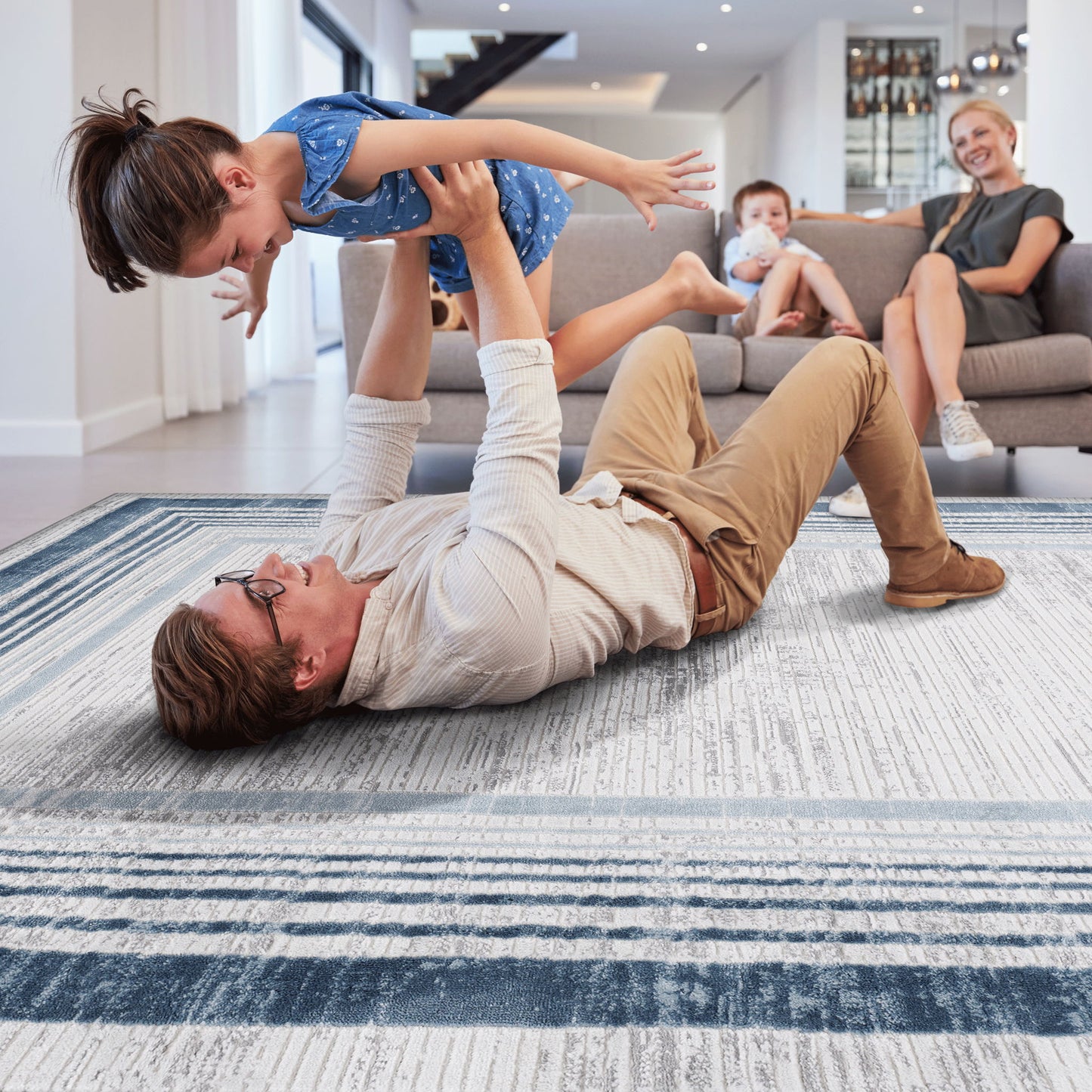 Marfi - Bordered Area Rug