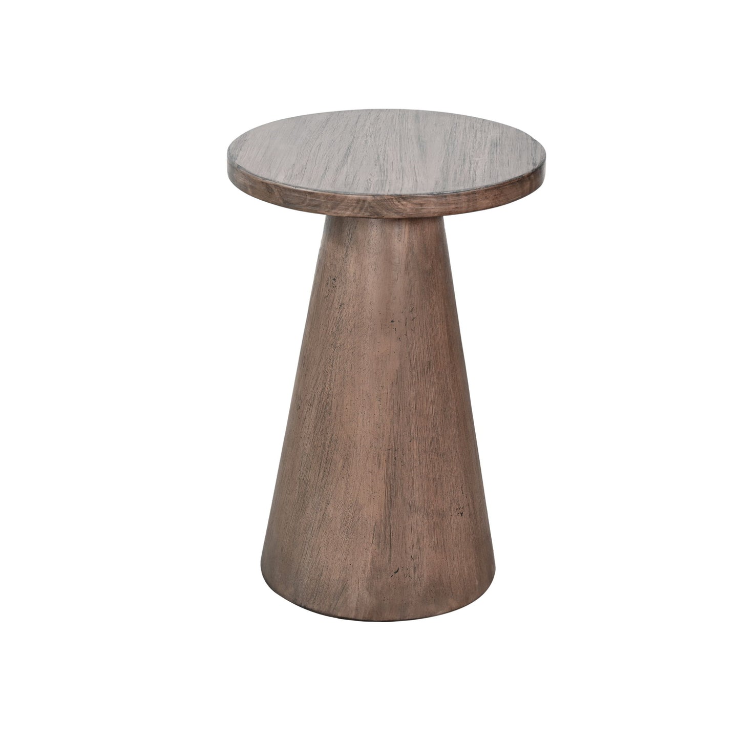 Felicity - Modern Solid Wood Pedestal Side Table