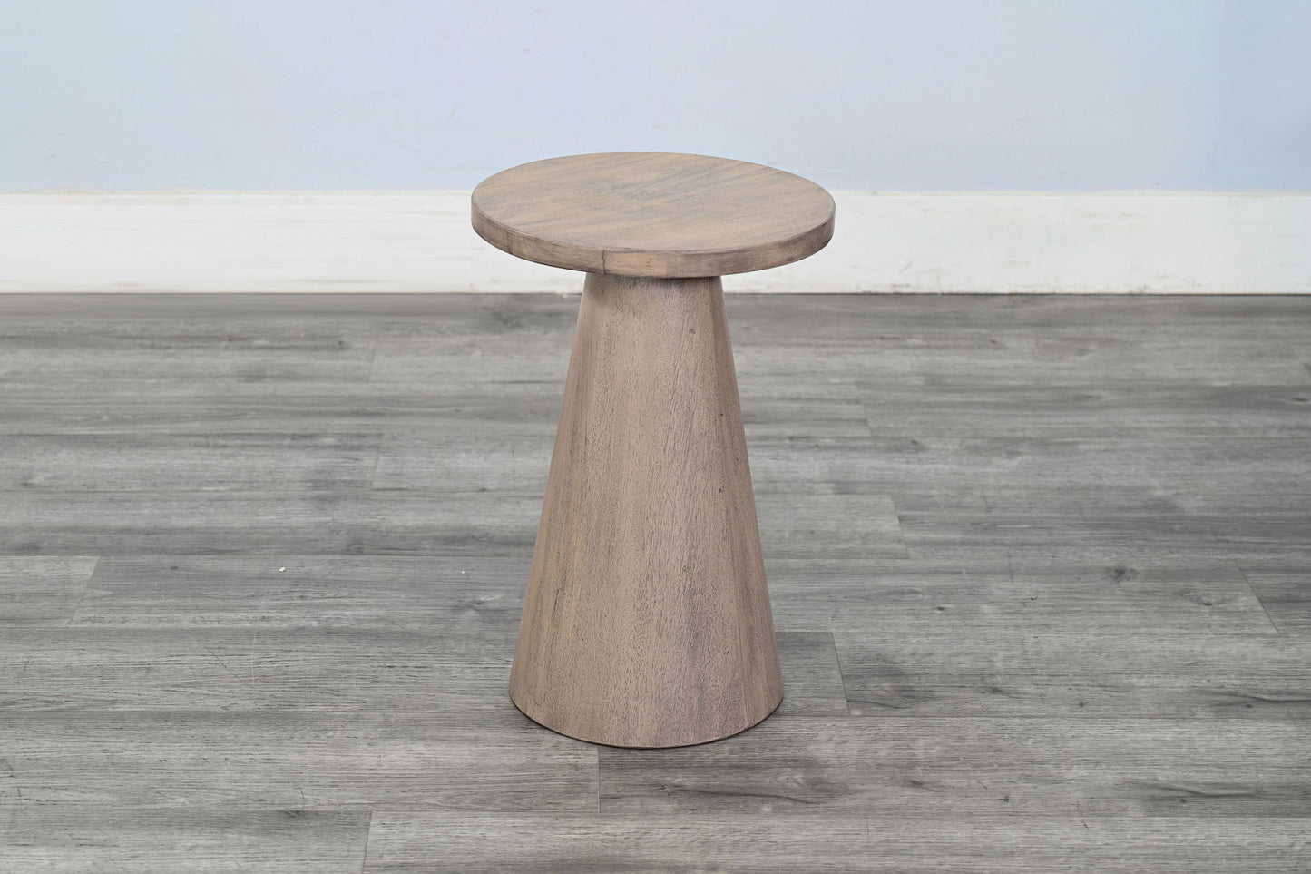 Felicity - Modern Solid Wood Pedestal Side Table