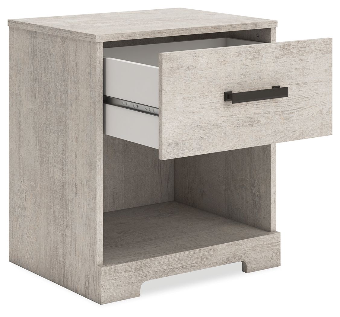 Shawburn - Gray - One Drawer Night Stand
