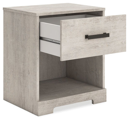 Shawburn - Gray - One Drawer Night Stand