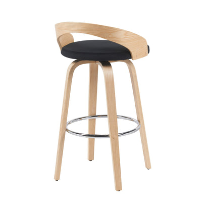 Sonia - Swivel Bar Height Stool - Brown