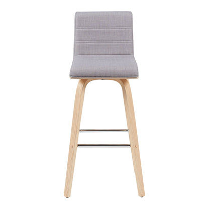 Vienna - Swivel Bar Stool - Light Brown Base