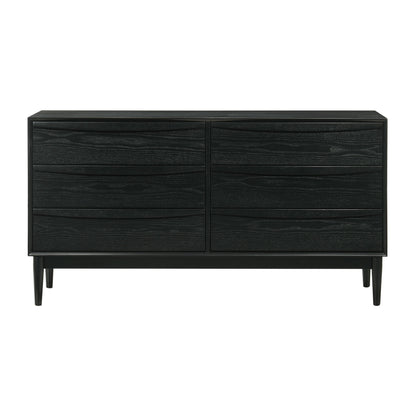 Artemio - 6 Drawer Wooden Dresser