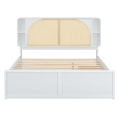 Headboard Bed With 2 Drawers And Trundle