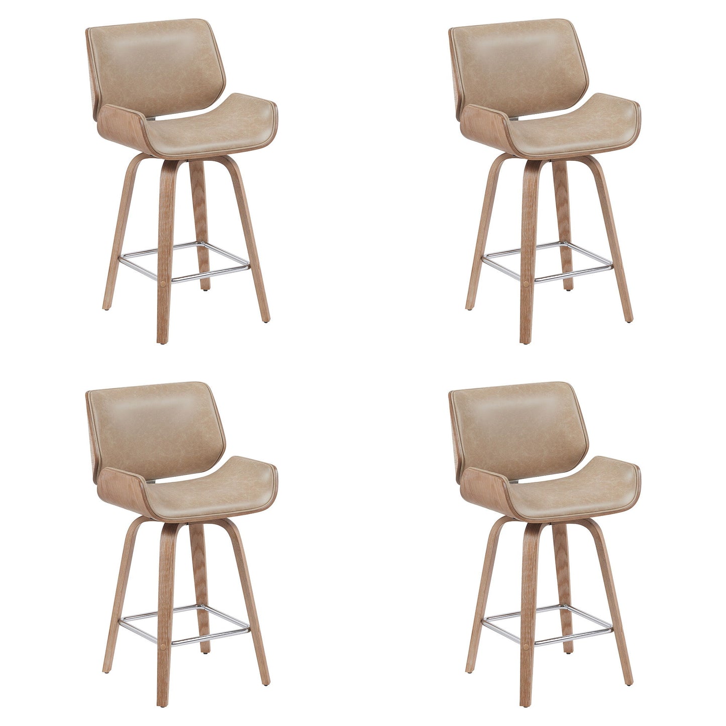 Tyler - 26" Counter Height Swivel Bar Stool