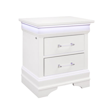 Charlston - 5 Piece Bedroom Set With LED Headboard