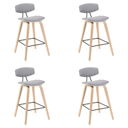 Fox - Swivel Bar Height Stool - Light Brown