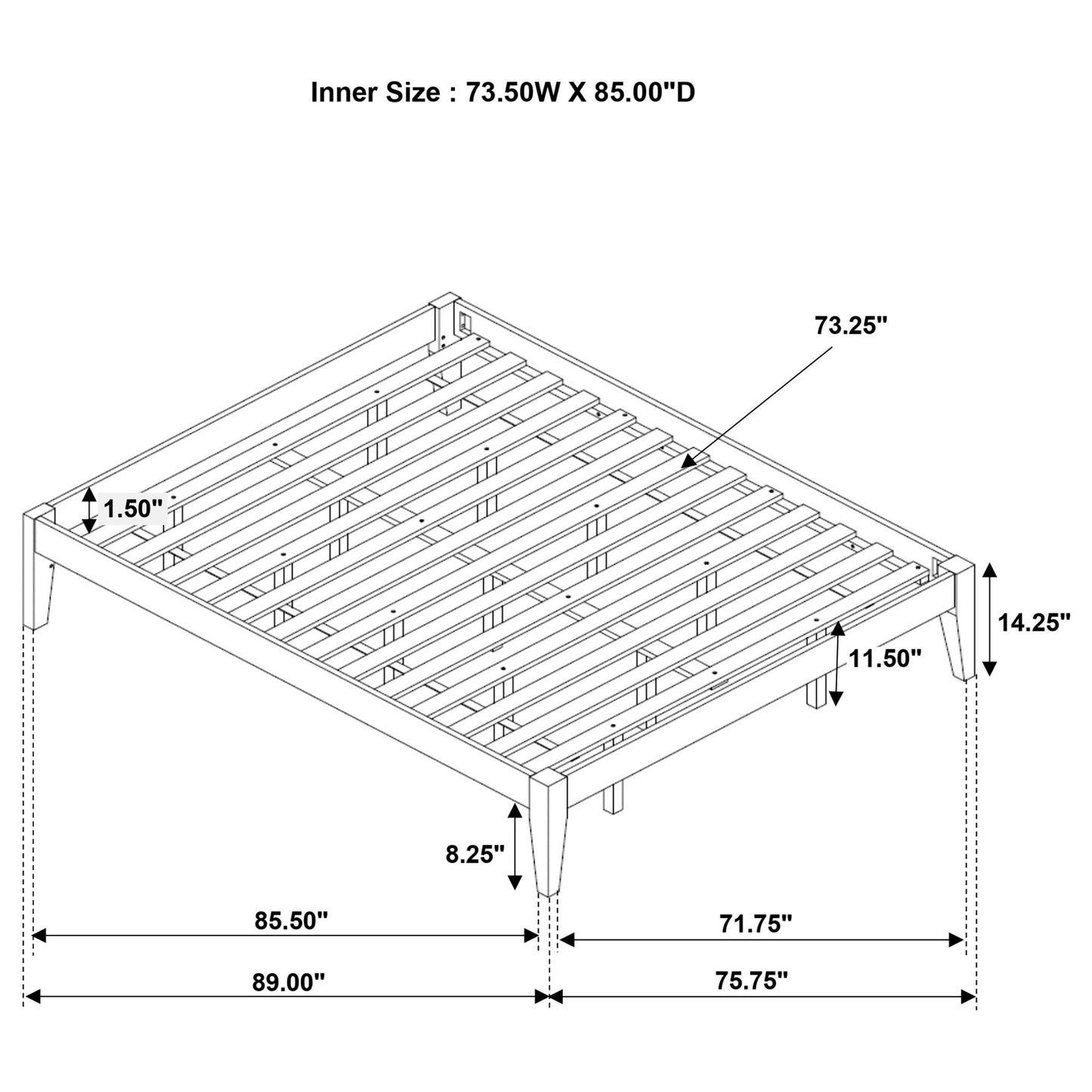 Redmond - Platform Bed