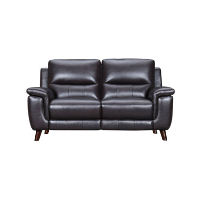 Lizette - Leather Power Recliner Loveseat With USB
