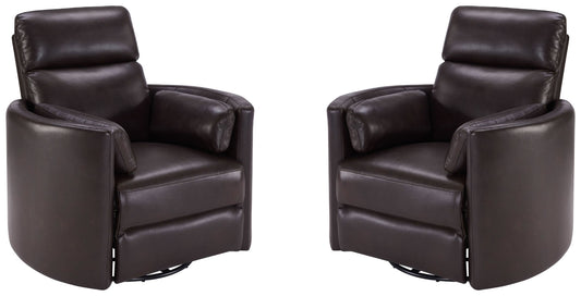 Radius - Cordless Power Swivel Glider Recliner (Set of 2)