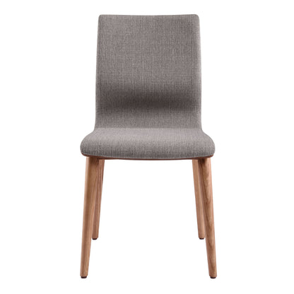 Robin - Dining Chair (Set of 2) - Walnut / Gray
